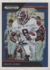 2019 Panini Prizm Draft Blue Prizm Julio Jones #53 8k4