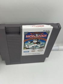 Monopoly (Nintendo Entertainment System, 1991) NES Game w/ Box