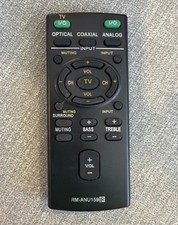 Genuine Sony RM-ANU159 Remote Control Replacement For Sony Audio System