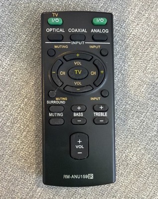 Genuine Sony RM-ANU159 Remote Control Replacement For Sony Audio System