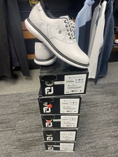 Footjoy Traditions White/ snakeskin limited Edition Various sizes 