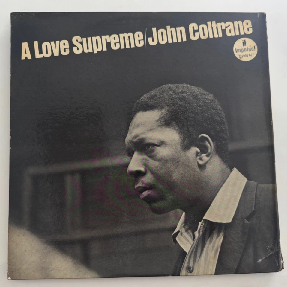 John Coltrane "A Love Supreme" Gatefold LP - Impulse AS-77 Van Gelder - Image 3 of 4