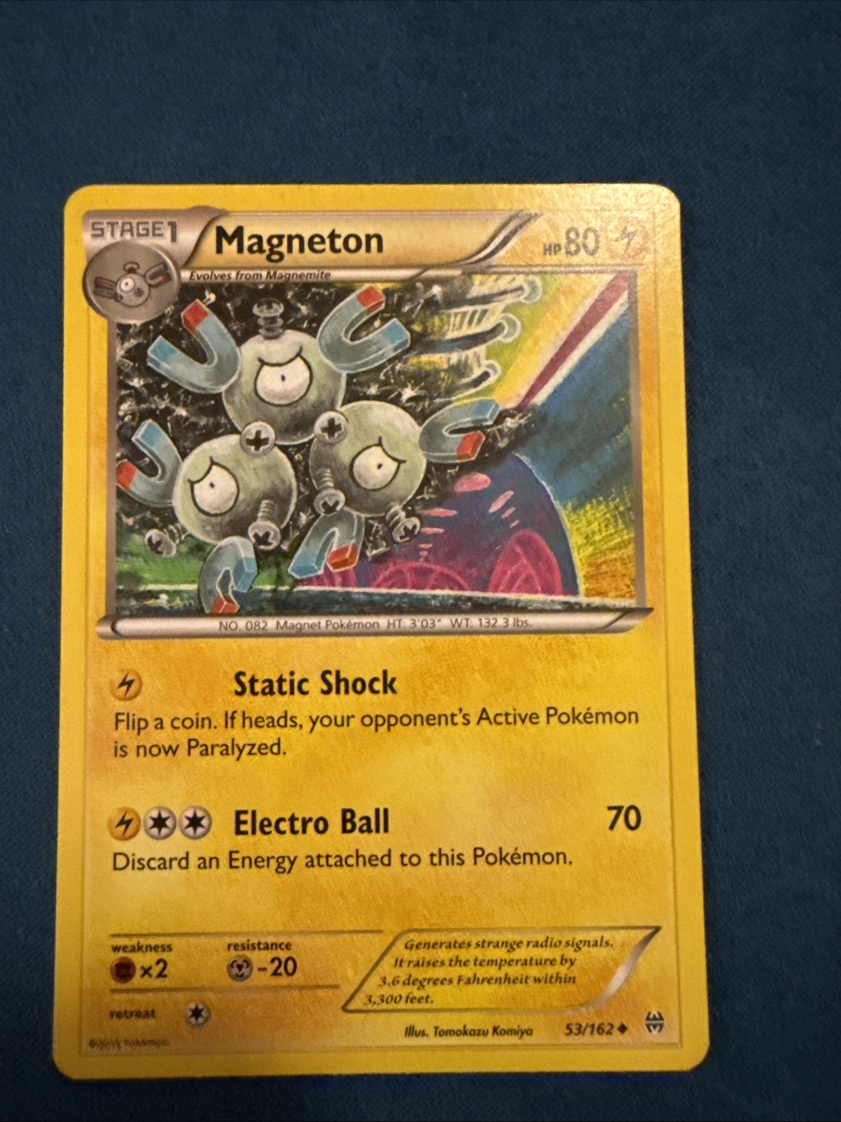 Magneton 53/162 BREAKthrough NM/M Pokemon