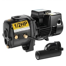 Acquaer Shallow/Deep Well Jet Pump Cast Iron Convertible Pump Ejector Kit Well