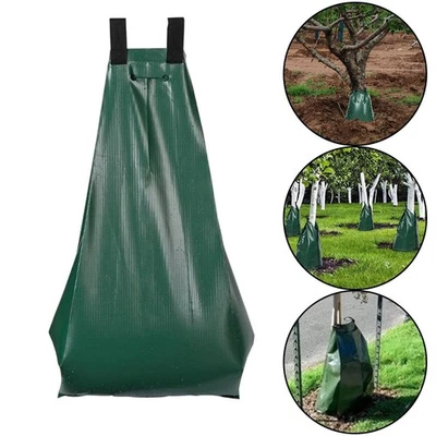 Sac d'arrosage arbre 20 gallons PE résistant UV pour usage extérieur - Photo 1/4