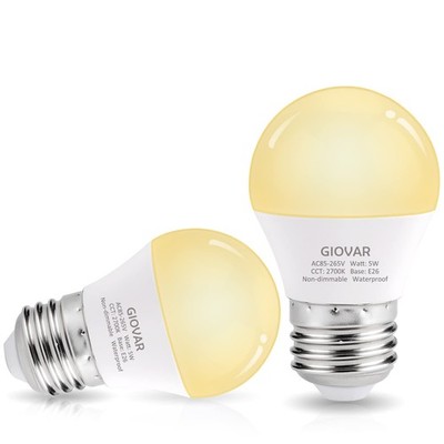 GIOVAR LED Range Hood Light Bulbs 1.77x 3.2 inch, 2700k Sofe White 