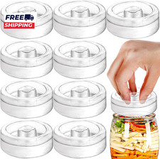 9 Pack Fermentation Glass Weights with Easy Grip Handle Fermentation Weights