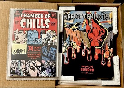 The Frightening Fifteen Kickstarter Set 15 Pre-code Lot + Annual 1 Macrovese New