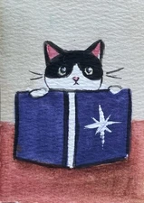 ACEO Original Mixed Media Painting Art