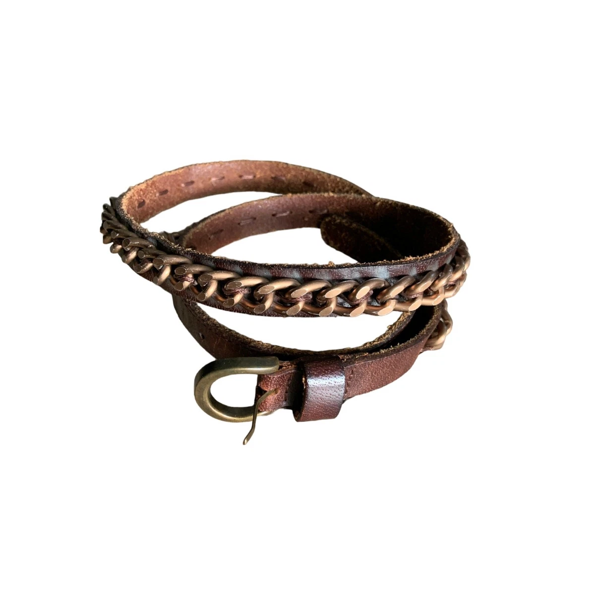 NWT - Banana Republic Metal Ring Chain Belt - XS/S Double Ring Chain Bracelet | Banana Republic main image 4