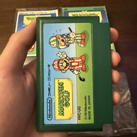Mario Open Golf (Nintendo Famicom) Complete - Tested - Authentic