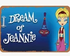 New 8x12 I Dream Of Jeannie Metal Wall Sign Tin TV Retro Decor Vintage Den Bar