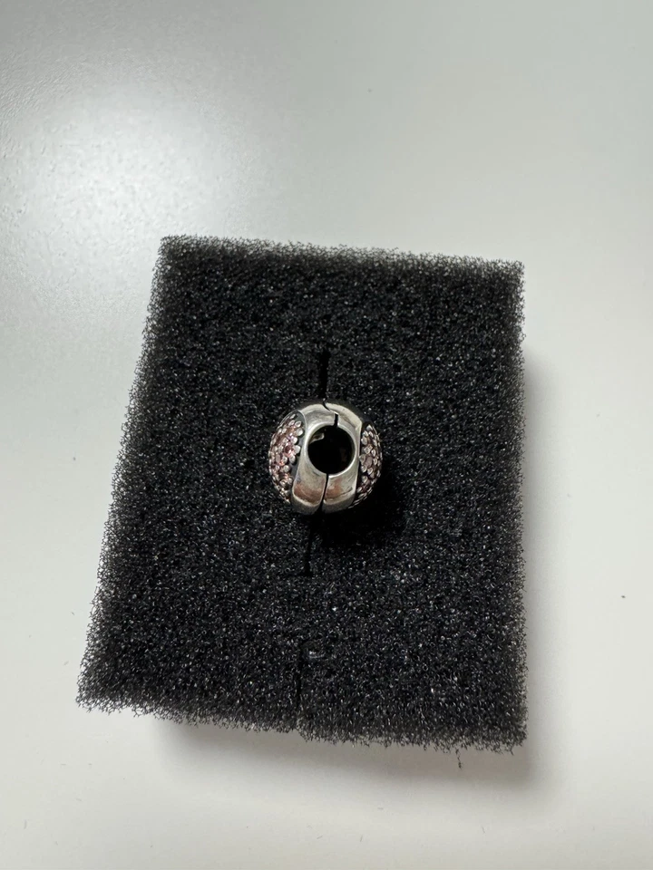 Pandora Clip Charm Love of my Life 925 Sterling Silber Zirkonia-Pavé 791053CZS - Bild 2 von 4
