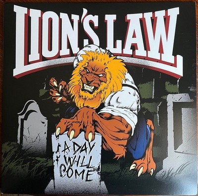 LION'S LAW A Day Will Come 2013 French Oi Street Punk Paris LP UVPR 33T