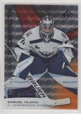 2019-20 Upper Deck SP Game Used CHL Edition Orange 123/199 Samuel Hlavaj #52 e9p