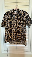 PIerre Cardin Men's Short Sleeve Shirt 100 Cotton Medium