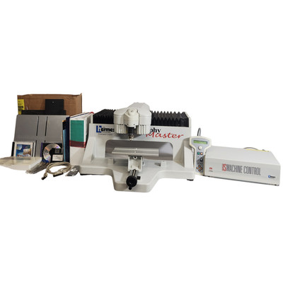 New Hermes Gravograph Trophy Master Engraving Machine IS400 Control GravoStyle98