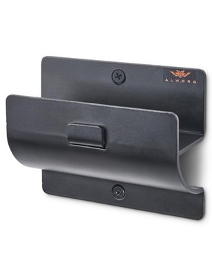 Ladder Hook - Black Heavy Duty Ladder Brackets for Garage Wall - Utility Hook...