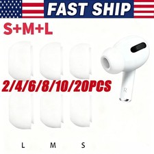 2-20Pcs For Apple Airpods Pro Ear Tips Replacement Accessories Cover S/M/L Lot