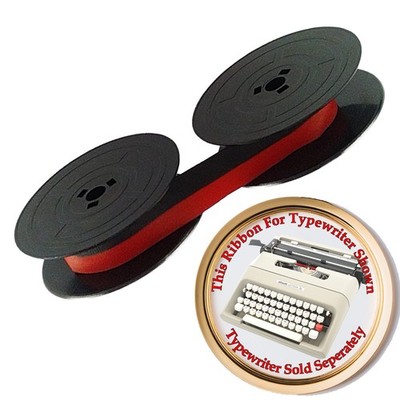 New Black & Red Ink Ribbon for an Olivetti Lettera 35 or 35i Typewriter