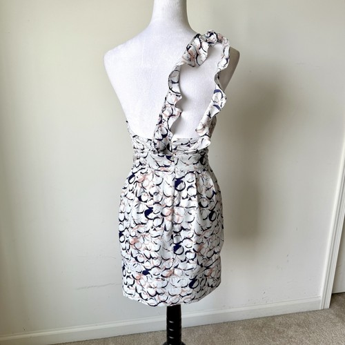 BCBGeneration One-Shoulder Ruffled Cocktail Dress With Pockets—SZ. 2 - Picture 3 of 11