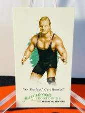 2008 Topps WWE Heritage IV Allen & Ginter Legends Mr. Perfect Curt Hennig SP