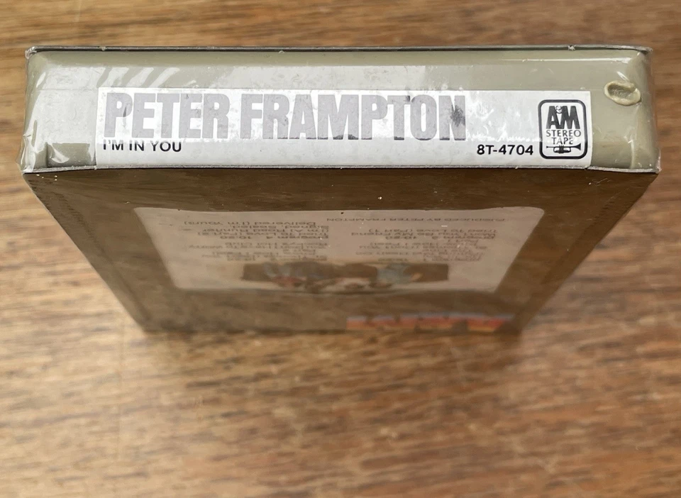 NOS Peter Frampton ‎- I’m In You - A&M Records ‎8T-4704 8-Track 1977 New Sealed! - Image 2 of 4