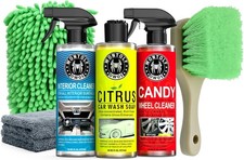 Car Wash Kit with Soap Shampoo, Interior Cleaner, Wheel Cleaner,...