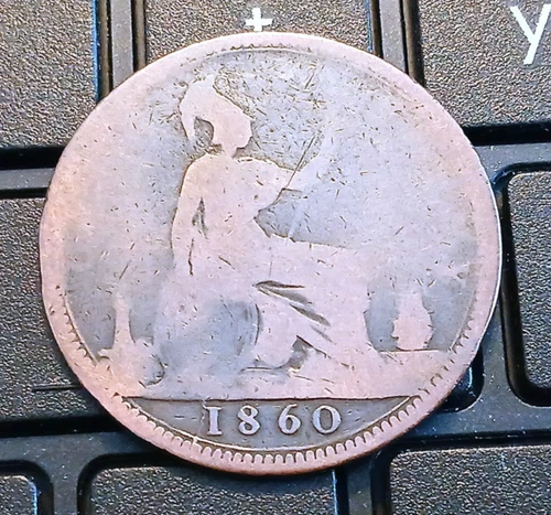 1860 Victoria Penny — photo from the most recent tracked eBay sale