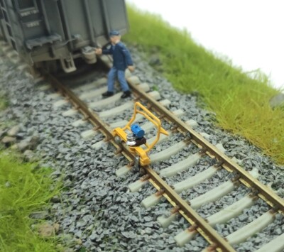 HO 1/87 Diorama Railroad Track Repair Maintenance Tool Equipment Diorama Model