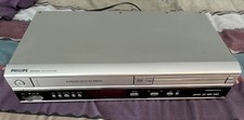 Phillips DVP3050V DVD VCR Combo Player VHS Recorder TESTED No Remote