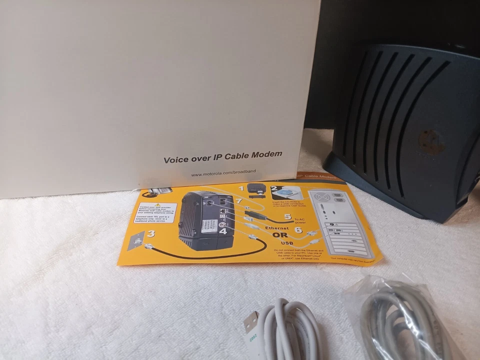 NEW Motorola SURFboard SB5100 Cable Modem 500887-027-00 - Image 3 of 4