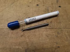 Harvey Tool 3/32 D X 1/16" W uncoated Carbide Woodruff keyseat cutter 1/8" shaft