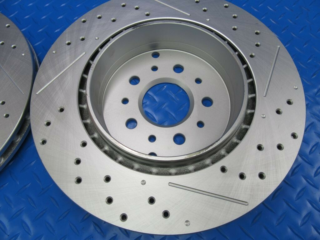 Maserati Gran Turismo Gt rear brake rotors TopEuro 2 pcs #7348