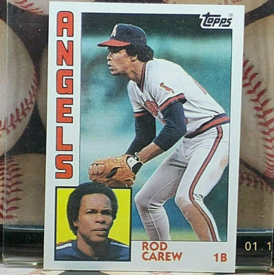 1984 TOPPS Baseball Card # 600 *** ROD CAREW *** California Angels