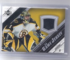 05-06 2005-06 UPPER DECK ANDREW RAYCROFT UD GAME JERSEY J2-AR BOSTON BRUINS