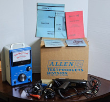 Vintage Allen 21-300 Ignition Car Tester Machine Automobile Tuner Mancave Vintage Allen 21-300 Ignition Car Tester Machine Automobile Tuner Mancave