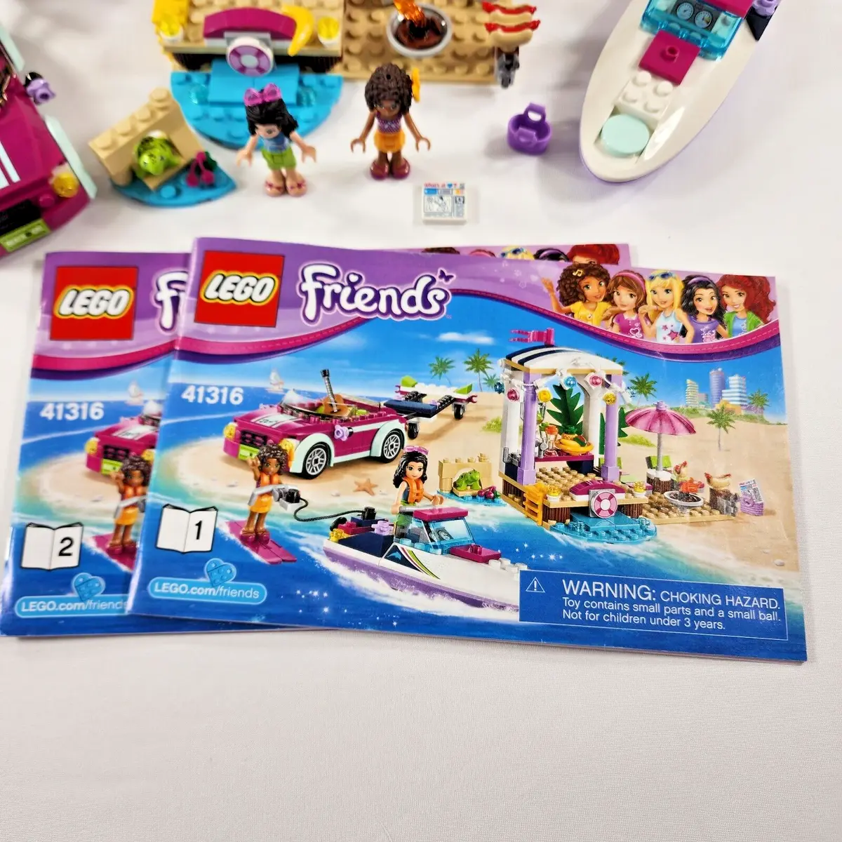 Bermad Desperat fjende Lego Friends 41316: Andrea&#039;s Speedboat Transporter | eBay