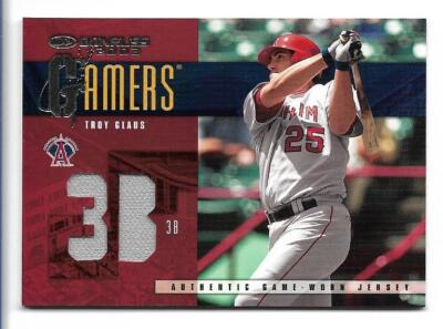 Troy Glaus 2003 Donruss Gamers Jersey Position #G-26 #046/100  Angels