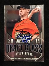 TYLER BEEDE 2014 PANINI DRAFT CLASS AUTOGRAPHED SIGNED AUTO BASEBALL CARD 13