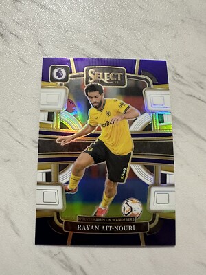 2023-24 Panini Select Premier League Rayan Ait-Nouri Purple White
