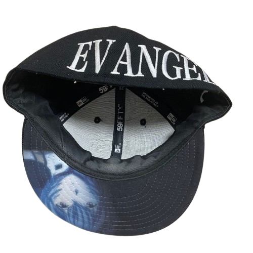 Evangelion New Era Collab Cap Ayanami Rei Black Japan Limited Edition