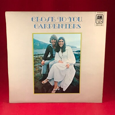 CARPENTERS Close To You 1970 UK VINYL LP We've Only Just Begun Karen Richard