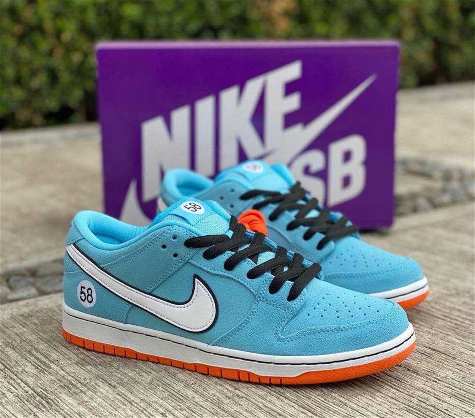 Nike SB Dunk Low Pro 'Gulf' Shoes - Size 6.5