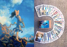 Playing Cards ~ MAXFIELD PARRISH Vintage Paintings Gorgeous Art 016