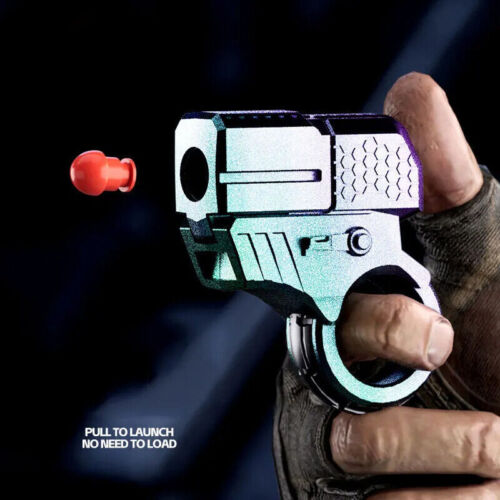 Alloy Gun Fidget Ring EDC Fidget Spinner Metal Hand Spinner Adult Fidget Toys - Afbeelding 1 van 10