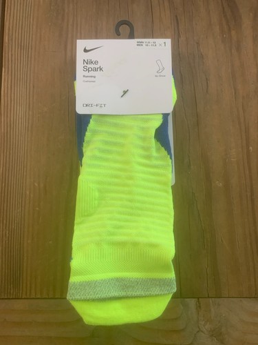 Nike Spark Cushioned No-Show Running Socks MEN 10-11.5 -WMN 11.5-13