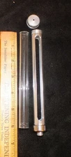 6" COFFEE URN PYREX TUBING SIGHT-GLASS  with RUBBER SEALS AND HOLDER