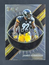 2021 Panini Select Football James Harrison Steelers Hidden Talents Insert #HT-23