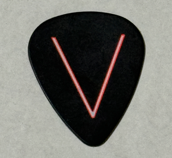 Maroon 5 V Adam Levine Signature Guitar Pick Rare Tour Concert